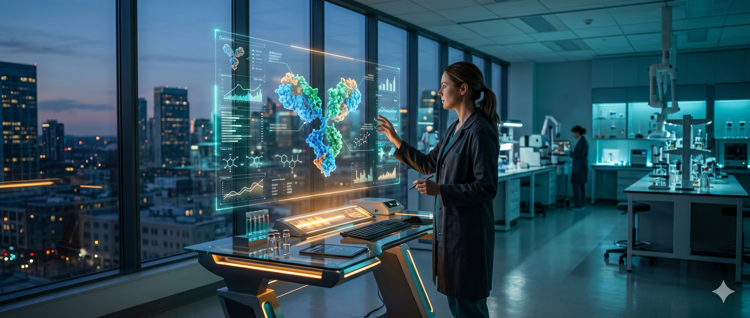 AI-powered pharmaceutical lab